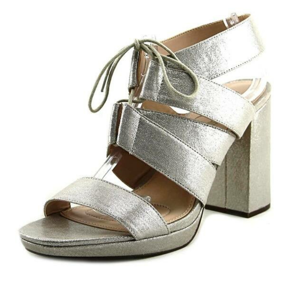 Nina Alvira Metallic Platform Sandal